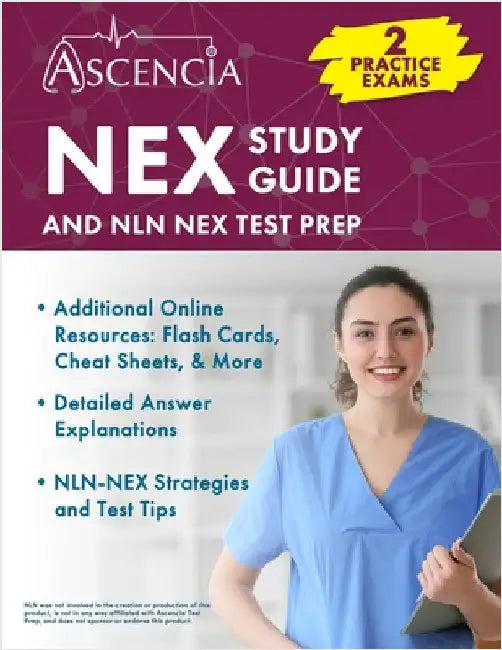 NEX Study Guide: 2 Practice Exams and NLN NEX Test Prep by Downs, Jeremy
