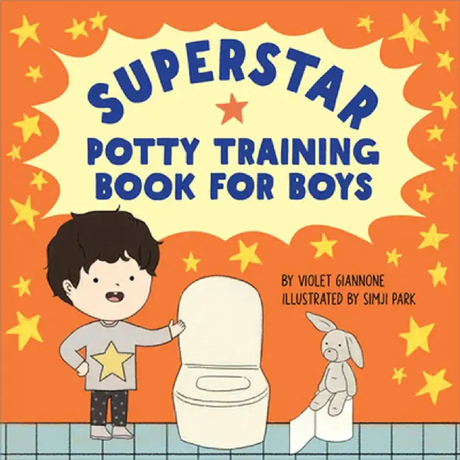 Superstar Potty Training Book for Boys by Violet Giannone Giannone