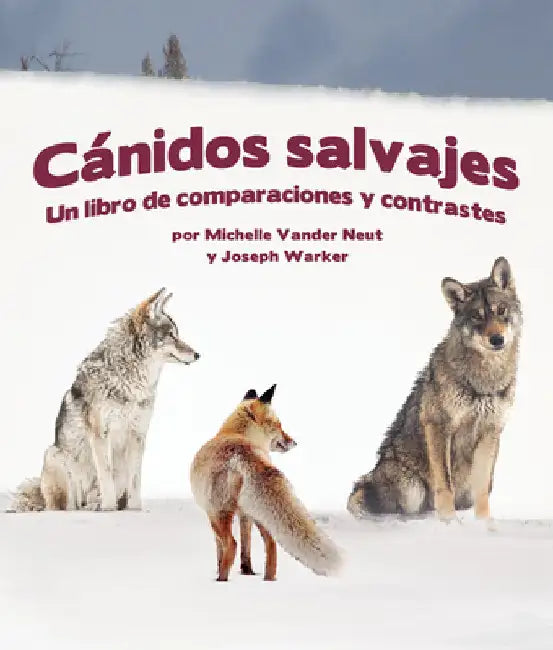 Cánidos Salvajes: Un Libro de Comparaciones Y Contraste by Vander Neut, Michelle