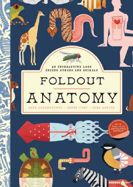 Foldout Anatomy by Jana Albrechtová