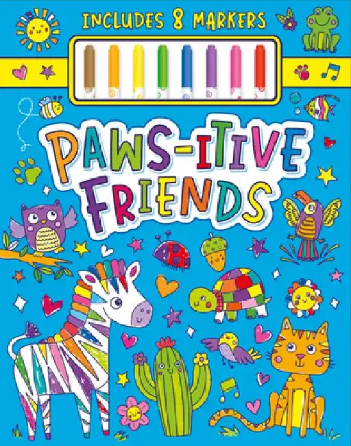 Paws-Itive Friends Coloring Kit: Coloring Kit by Kidsbooks