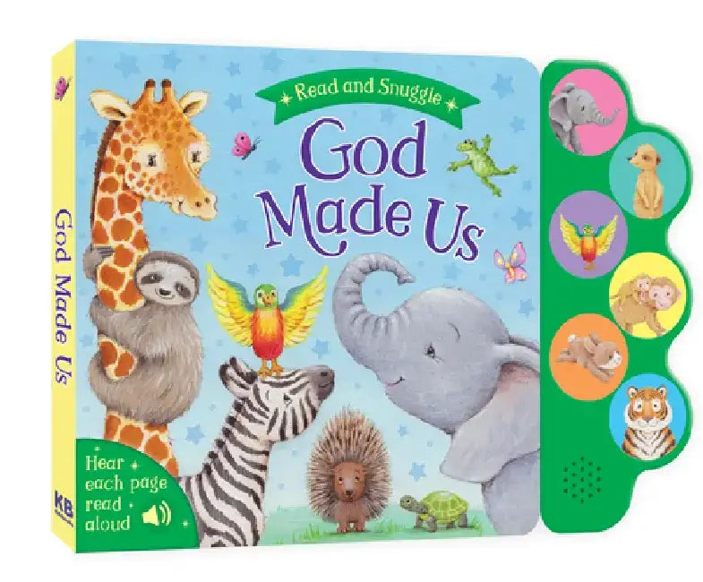God Made Us (6-Button Sound Book) by Kidsbooks Publishing