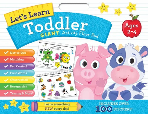 Let's Learn Toddler: Giant Floor Pad by Kidsbooks Publishing