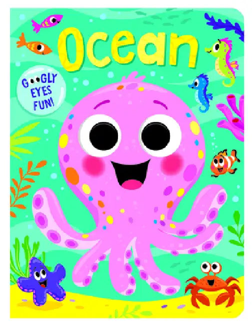 Ocean: Board Book with Googly Eyes by Kidsbooks Publishing
