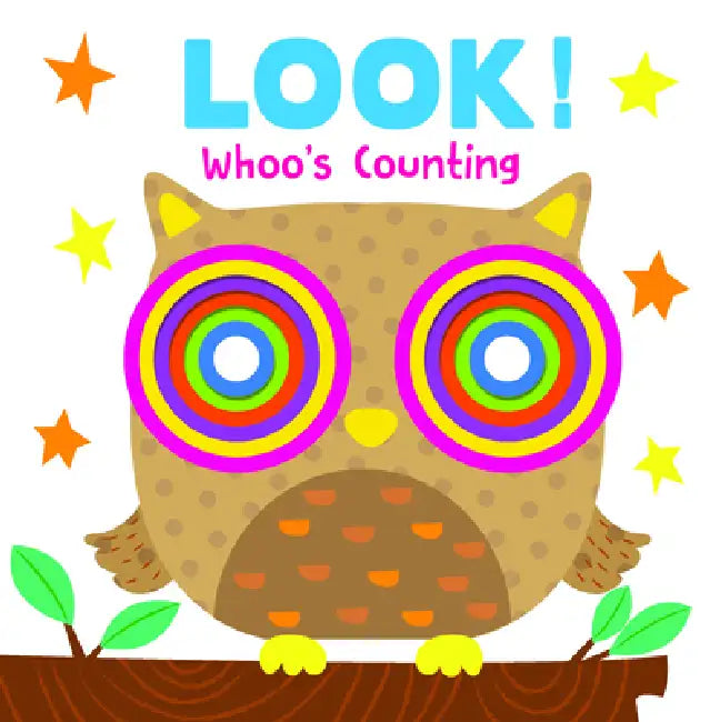 Look! Whoo's Counting: Concentric Board Book by Kidsbooks Publishing