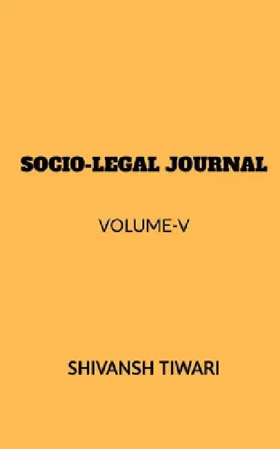 Socio-Legal Journal by Shivansh Tiwari