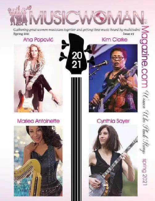 Musicwoman Magazine 2021: Women Who Pluck Strings by Joan Cartwright