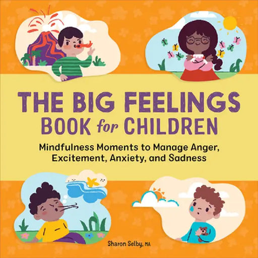 The Big Feelings Book for Children: Mindfulness Moments to Manage Anger, Excitement, Anxiety, and Sadness by Sharon Selby