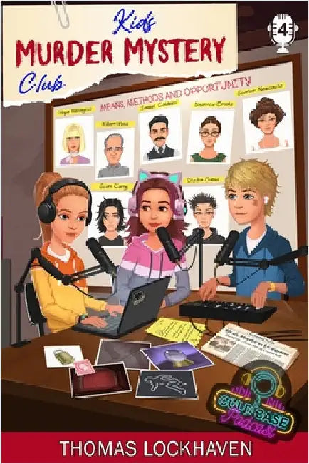 Case File 4 - Scarlett Newcastle: Kids Murder Mystery Club: Cold Case Podcast by Lockhaven, Thomas