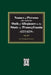Names of Persons who took the Oath of Allegiance to the State of Pennsylvania between the years 1777 and 1789 by Thompson Westcott