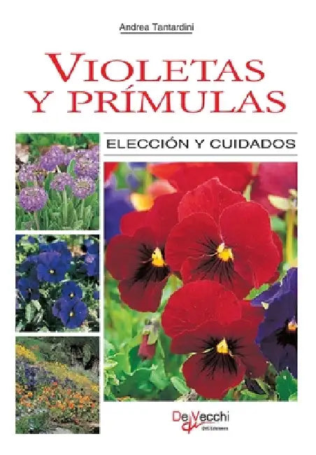 Violetas y prímulas by Andrea Tantardini