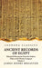 Ancient Records of Egypt Historical Documents From the Earliest Times to the Persian Conquest, Collected, Edited and Translated With Commentary; Indic by By James Henry Breasted