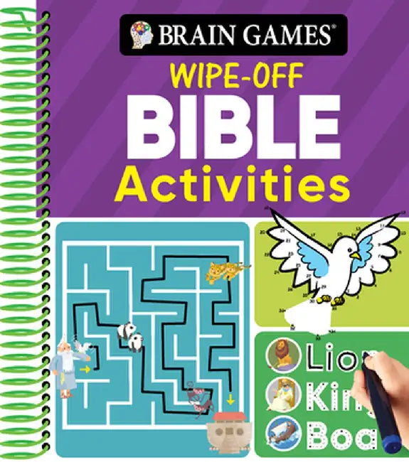 Brain Games Wipe-Off: Bible Activities by Publications International Ltd