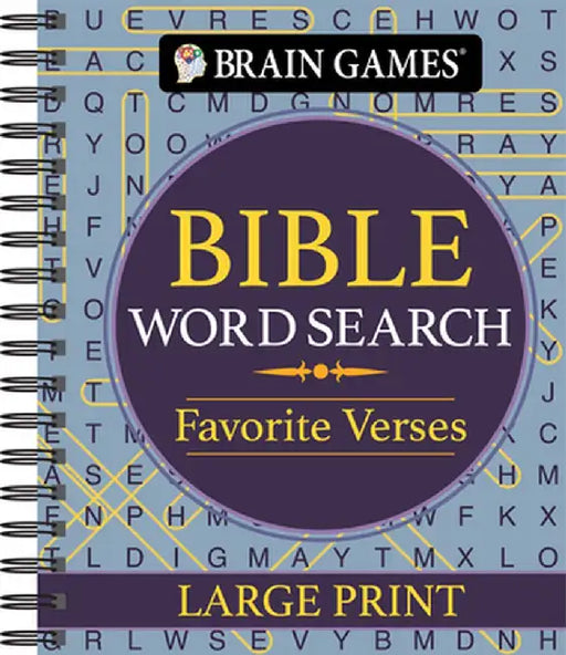 Brain Games - Bible Word Search: Favorite Verses - Large Print by Publications International Ltd