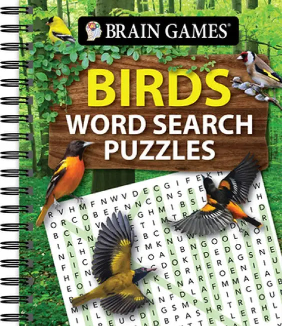 Brain Games - Birds Word Search Puzzles by Publications International Ltd