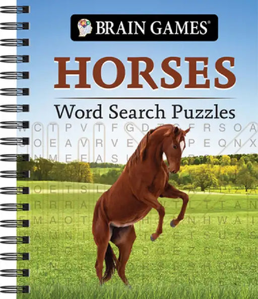 Brain Games - Horses Word Search Puzzles by Publications International Ltd
