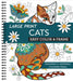 Large Print Easy Color & Frame - Cats (Adult Coloring Book) by New Seasons