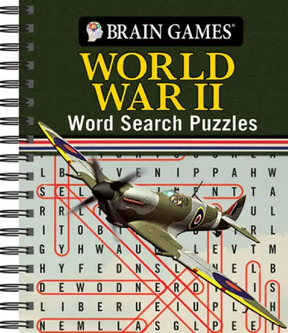 Brain Games - WWII Word Search Puzzles by Publications International Ltd