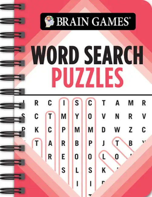 Brain Games - To Go - Word Search Puzzles (Red) by Publications International Ltd