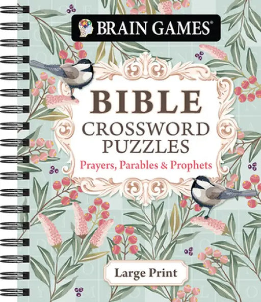 Brain Games - Bible Crossword Puzzles: Prayers, Parables & Prophets - Large Print by Publications International Ltd