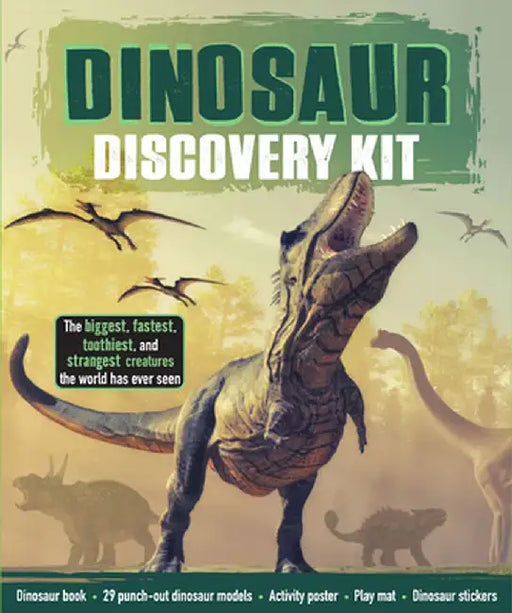 Dinosaur Discovery Kit: The Biggest, Fastest, Toothiest, and Strangest Creatures the World Has Ever Seen by Publications International Ltd