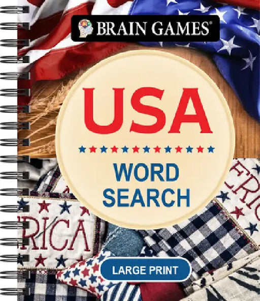 Brain Games - USA Word Search - Large Print by Publications International Ltd