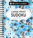 Brain Games - Large Print Sudoku (Floral) by Publications International Ltd