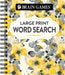Brain Games - Large Print Word Search (Floral) by Publications International Ltd