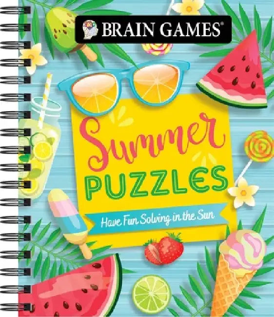 Brain Games - Summer Puzzles (#5): Have Fun Solving in the Sun Volume 5 by Publications International Ltd