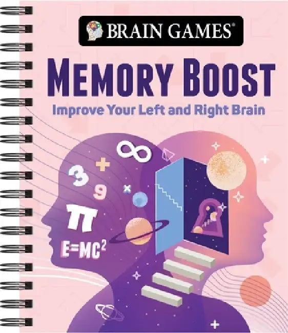 Brain Games - Memory Boost: Improve Your Left and Right Brain by Publications International Ltd, Brain Games