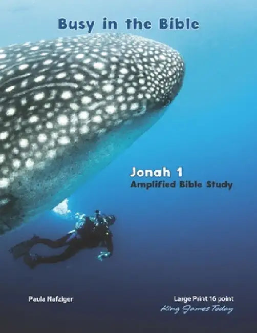 Busy in the Bible Jonah 1: Amplified Bible Study by Paula Nafziger