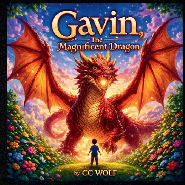 Gavin the Maginificent Dragon by C. C. Wolf