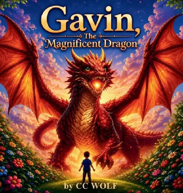 Gavin the Maginificent Dragon by C. C. Wolf