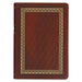 KJV Study Bible, Standard King James Version Holy Bible, Thumb Tabs, Ribbons, Faux Leather, Saddle Tan/Diamond Debossed by Christian Art Gifts