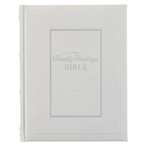 NLT Family Heritage Bible, Large Print Family Devotional Bible for Study, New Living Translation Holy Bible Faux Leather Hardcover, Additional Interac by Christian Art Gifts