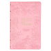 KJV Holy Bible, Gift Edition King James Version, Faux Leather Flexible Cover, Light Pink Floral by Christian Art Gifts
