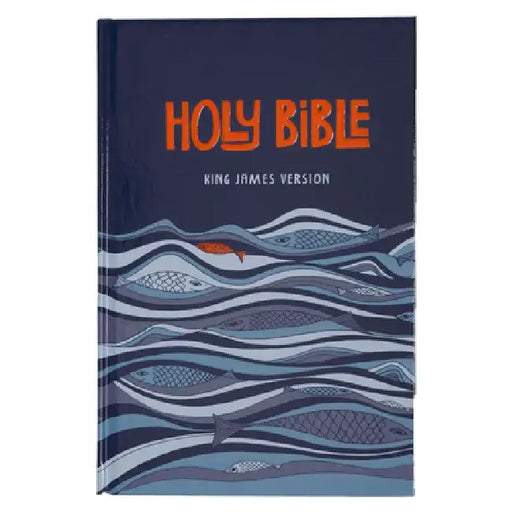 KJV Kids Bible, 40 Pages Full Color Study Helps, Presentation Page, Ribbon Marker, Holy Bible for Children Ages 8-12, Blue Hardcover by Christian Art Gifts