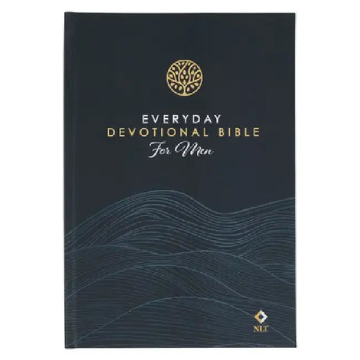 NLT Holy Bible Everyday Devotional Bible for Men New Living Translation by Christian Art Gifts