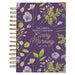 Christian Art Gifts Purple Journal W/Scripture Lord's Mercies Large Bible Verse Notebook, 192 Ruled Pages, Lam. 3:22-23 Bible Verse by Christian Art Gifts