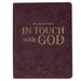 Devotional in Touch with God Brown Flexcover Jan. by Christian Art Gifts