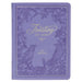 Devotional Trusting God Purple Faux Leather by Christian Art Gifts