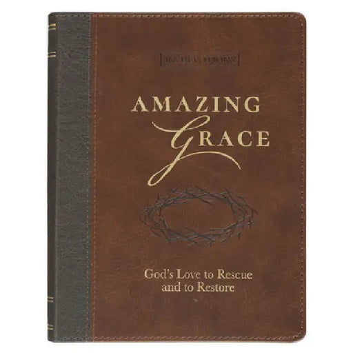 Devotional Amazing Grace Faux Leather