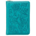 KJV Bible Compact Bible Faux Leather Teal W/Zipper by Christian Art Gifts