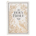 KJV Bible Thinline LP White and Gold W/Zipper by Christian Art Gifts
