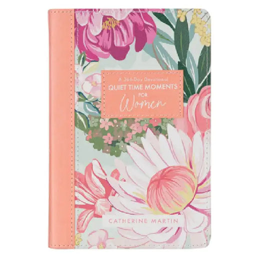 Devotional Quiet Time Moments for Women Faux Leather by Christian Art Gifts