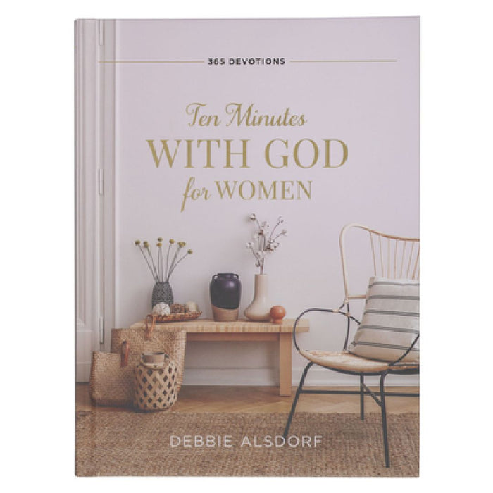 Devotional 10 Minutes with God for Women Hardcover by Christian Art Gifts