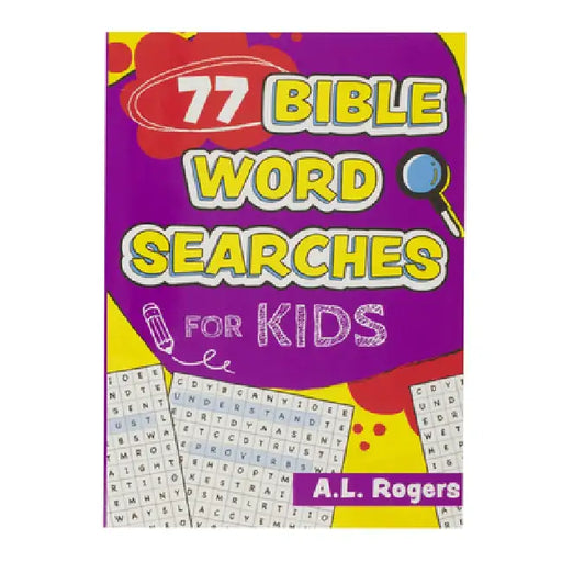 77 Bible Word Searches for Kids by Christian Art Gifts