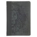 KJV Bible Compact Faux Leather, Black/Gray by Christian Art Gifts