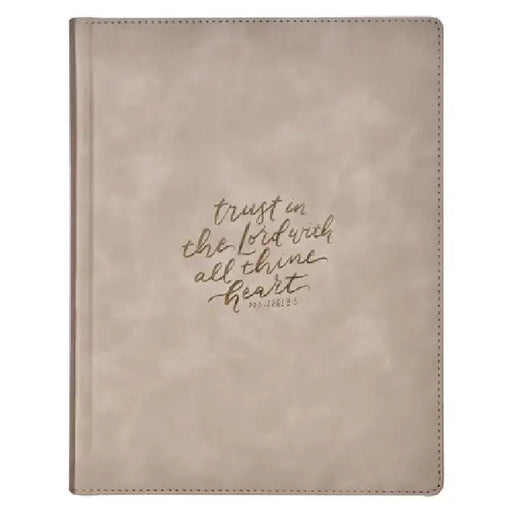 KJV Note-Taking Bible LP Faux Leather Hc, Trust the Lord, Prov. 3:5 by Christian Art Gifts