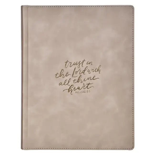 KJV Note-Taking Bible LP Faux Leather Hc, Trust the Lord, Prov. 3:5 by Christian Art Gifts